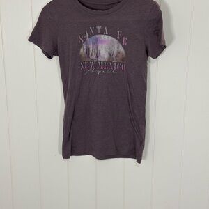 Aeropostale Classic Crew Neck Tee - Brown